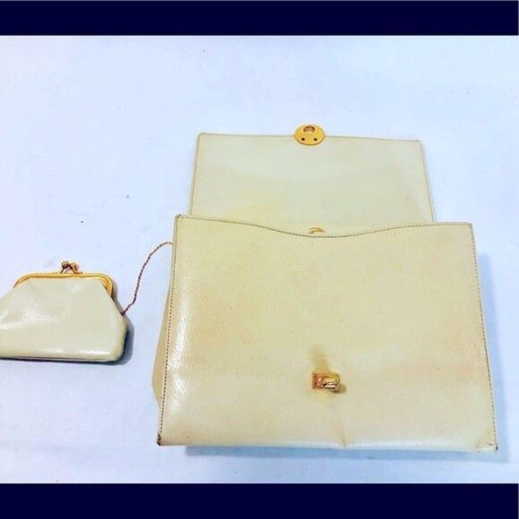 Mid Century Leather Handbag by Koret RARE - Picture 11 of 15